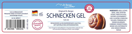 Original Dr. Berger Schnecken Gel 125 ml