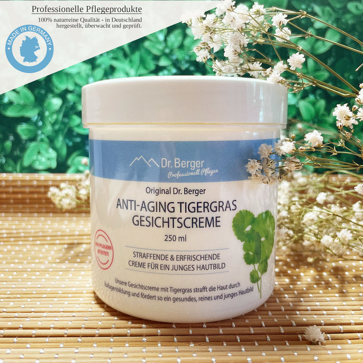 Original Dr. Berger Anti-Aging Tigergras Gesichtscreme 250 ml