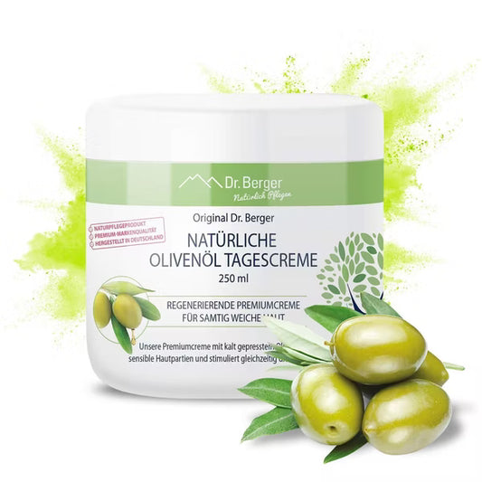 Original Dr. Berger Natürliche Olivenöl Tagescreme 250 ml