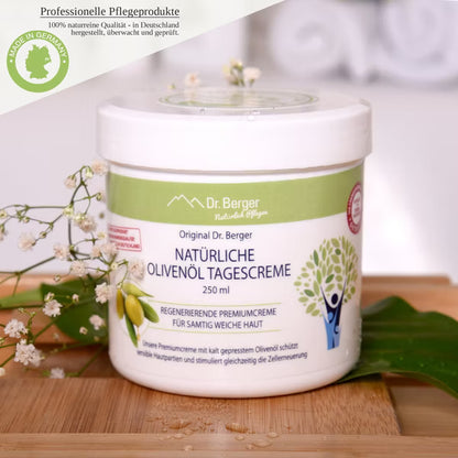 Original Dr. Berger Natürliche Olivenöl Tagescreme 250 ml