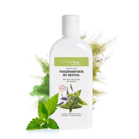 Original Dr. Berger Franzbranntwein mit Menthol 250 ml