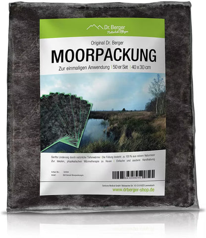 Original Dr. Berger 50er Set Moorpackung 40 x 30 cm