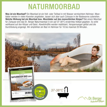 Original Dr. Berger Naturmoor Bad 250 ml
