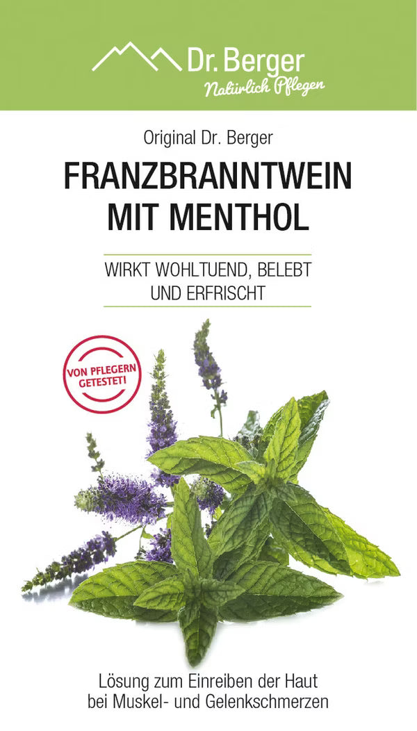 Original Dr. Berger Franzbranntwein mit Menthol 250 ml