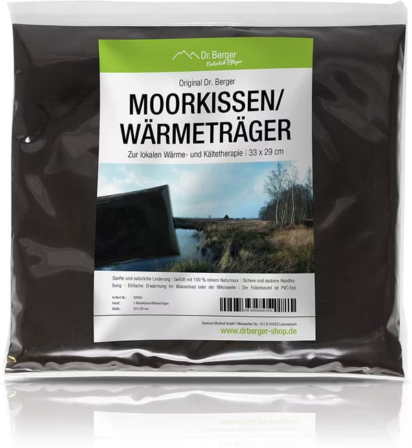 Original Dr. Berger Moorkissen 33 x 29 cm