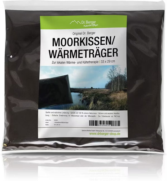 Original Dr. Berger Moorkissen 33 x 29 cm