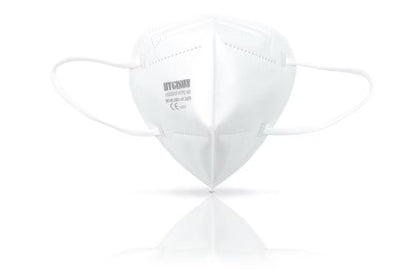 20 Stück Hygisun FFP2 Atemschutzmasken mit Nasenbügel CE1463 Weiß