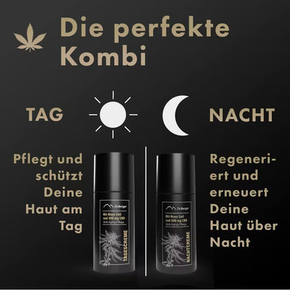 Original Dr. Berger "Black Edition" Tagescreme 50 ml mit Moos Cell