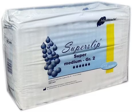 15 Stück Meditrade Superslip Super Inkontinenzslip Gr. M-L