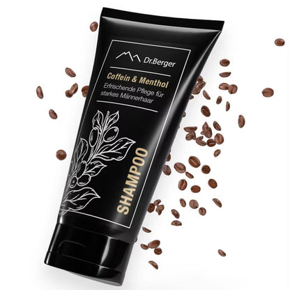 Original Dr. Berger "Black Edition" 200 ml Shampoo Coffein & Menthol