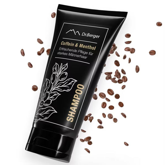 Original Dr. Berger "Black Edition" 200 ml Shampoo Coffein & Menthol