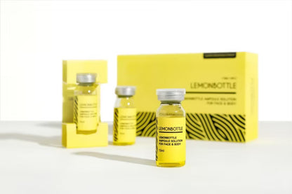 Lemon Bottle 5 x 10 ml Fat-Dissolving for Face & Body