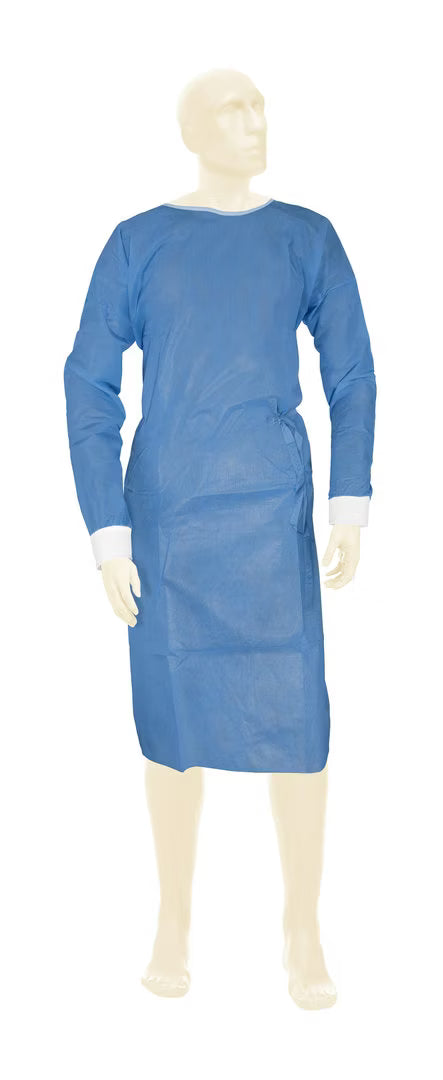 Meditrade Suavel OP PRO Standard SMMS OP Kittel Steril Blau M-XXL