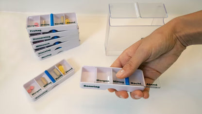 Remedic Medikamentendispenser/ Tablettenbox / Pillendose für 7 Tage