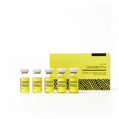 Lemon Bottle 5 x 10 ml Fat-Dissolving for Face & Body