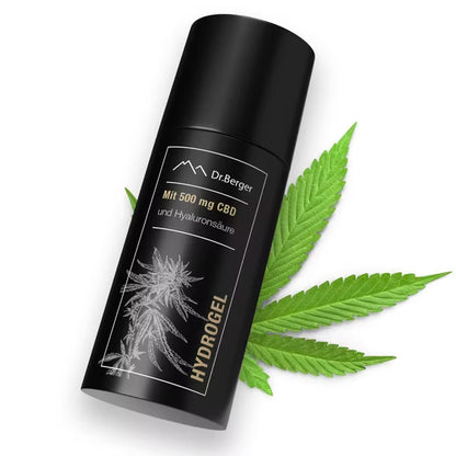 Original Dr. Berger "Black Edition" Hydrogel 50 ml mit Hyaluronsäure