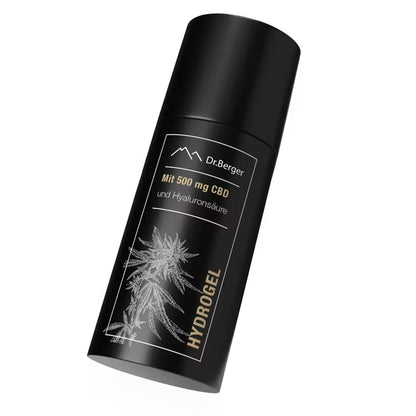 Original Dr. Berger "Black Edition" Hydrogel 50 ml mit Hyaluronsäure