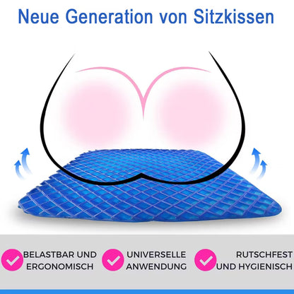 Innovatives Gel Sitzkissen 40 x 38 cm