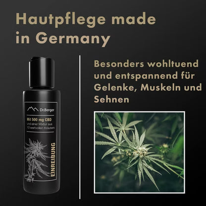 Original Dr. Berger "Black Edition" Einreibung 250 ml