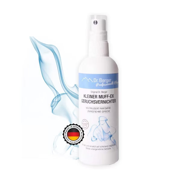 Original Dr. Berger Kleiner Muff-Ex Geruchsvernichter Parfümfrei 150 ml
