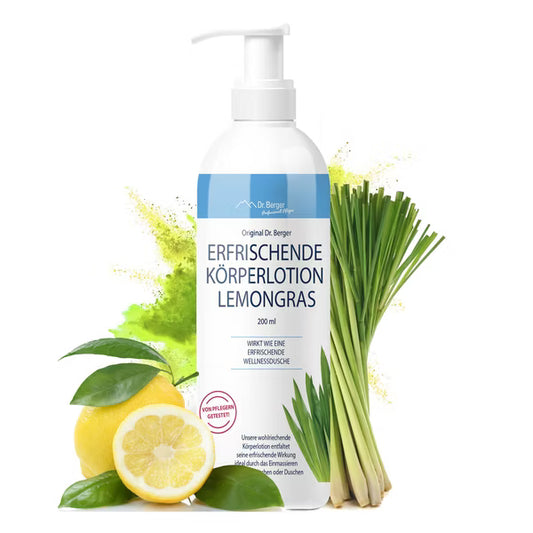 Original Dr. Berger Erfrischende Körperlotion Lemongras 200 ml
