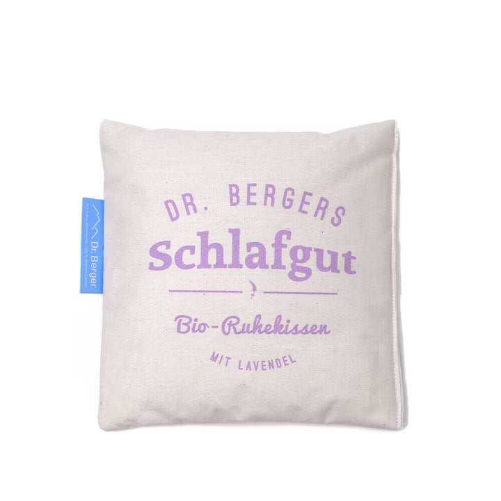 Original Dr. Berger Bio-Lavendelblütenkissen "Schlaf gut" 19 x 19 cm