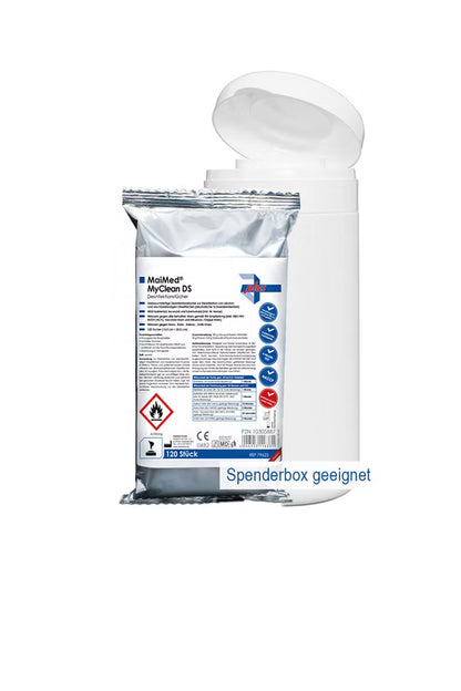 120 Stück MaiMed® MyClean DS Desinfektionstücher Refill
