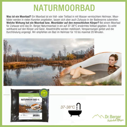 Original Dr. Berger Naturmoor Bad 1 Liter