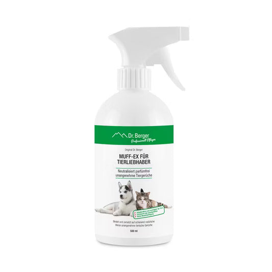 Original Dr. Berger Muff-Ex Geruchsvernichter für Tierliebhaber 500 ml