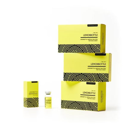 Lemon Bottle 5 x 10 ml Fat-Dissolving for Face & Body