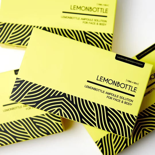 Lemon Bottle 5 x 10 ml Fat-Dissolving for Face & Body