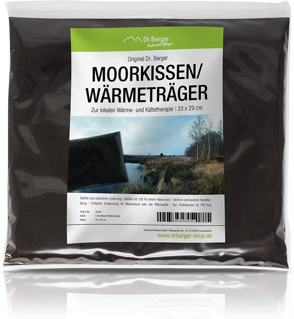 Original Dr. Berger Starterset 10er Moorpackung + 1 Wärmeträge