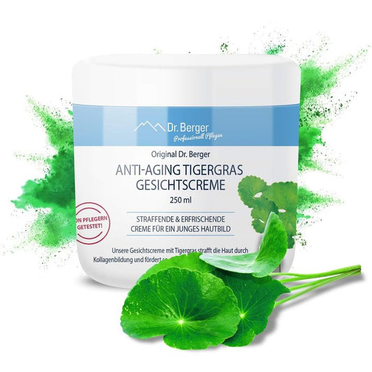 Original Dr. Berger Anti-Aging Tigergras Gesichtscreme 250 ml