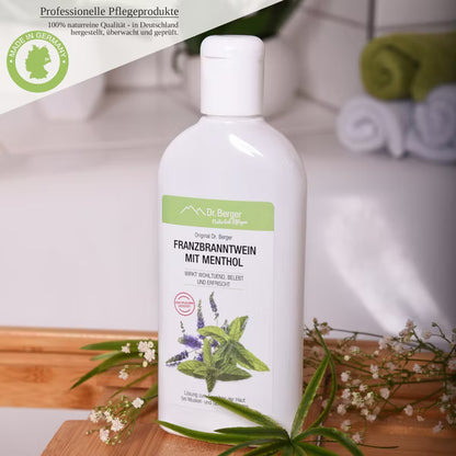 Original Dr. Berger Franzbranntwein mit Menthol 250 ml